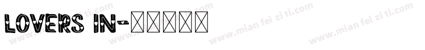 lovers in字体转换